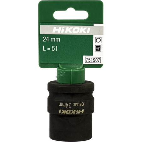 Douilles à choc 3/4-24mm HIKOKI 751907