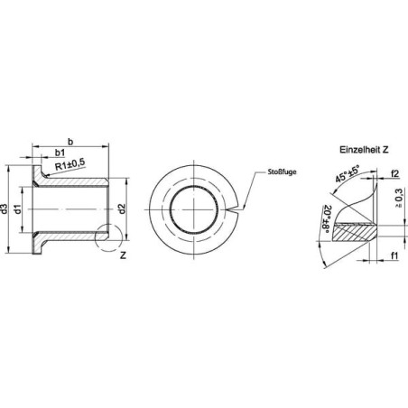 Douille PERMAGLIDE PAF15120P10