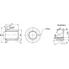 Douille PERMAGLIDE PAF15120P10