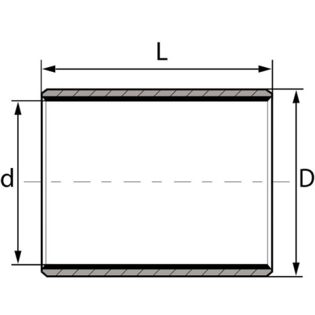 Douille GLT/FLHG ZB182010DIN