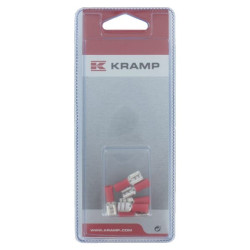 Douille fiche plate rouge UNIVERSEL KRLA9075P006