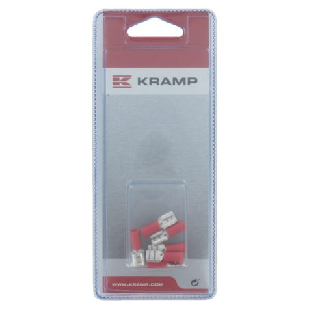 Douille fiche plate rouge UNIVERSEL KRLA9075P006