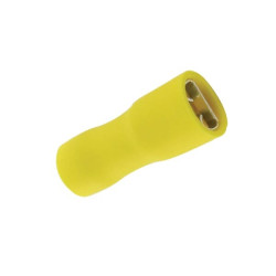 Douille fiche plate jaune UNIVERSEL LA9380KR