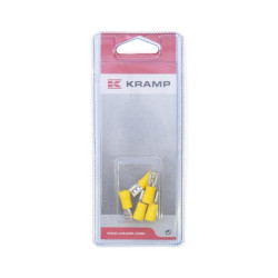 Douille fiche plate jaune UNIVERSEL KRLA9020P005