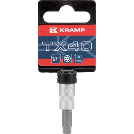Douille de tournevis 1/4" UNIVERSEL 18060066040KR