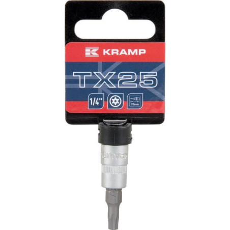 Douille de tournevis 1/4" UNIVERSEL 18060066025KR