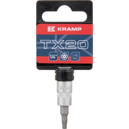 Douille de tournevis 1/4" UNIVERSEL 18060066020KR