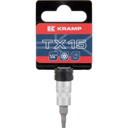 Douille de tournevis 1/4" UNIVERSEL 18060066015KR