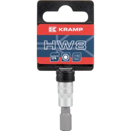 Douille de tournevis 1/4" - 8mm UNIVERSEL 18060065008KR