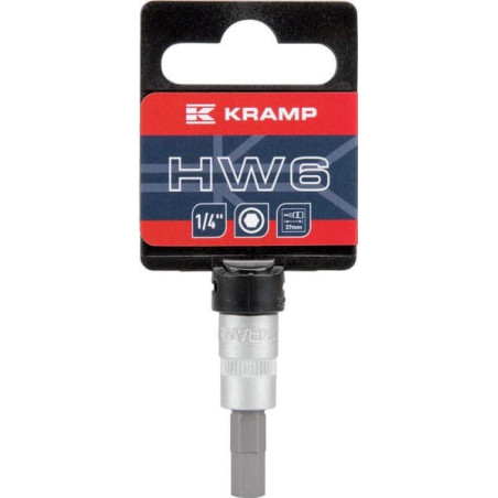 Douille de tournevis 1/4" - 6mm UNIVERSEL 18060065006KR