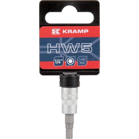 Douille de tournevis 1/4" - 5mm UNIVERSEL 18060065005KR