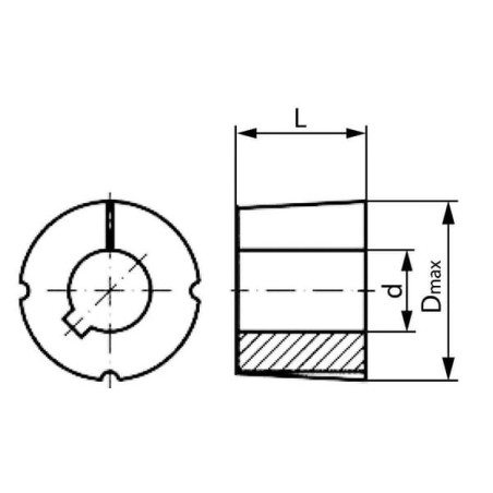 Douille de serrage 15mm OPTIBELT 100815TLKR