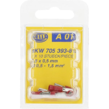 Douille de fiche plate HELLA 8KW705393812