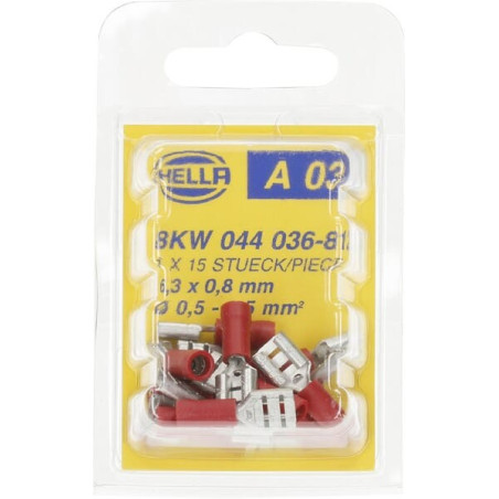 Douille de fiche plate HELLA 8KW044036812