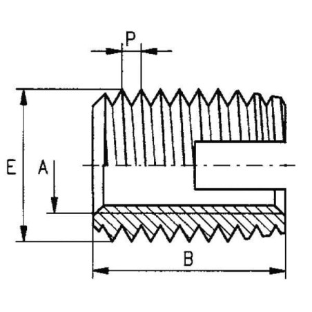 Douille à filet M14x24 UNBRANDED 883021424