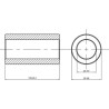 Douille 35x55x100mm UNIVERSEL 67403555KR