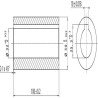 Douille 32x50x100mm UNIVERSEL 6740175KR