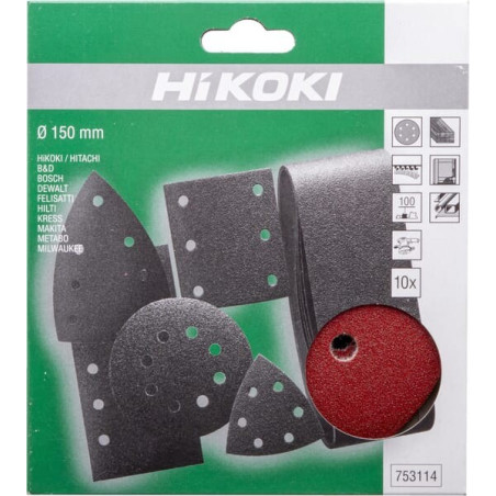 Disques abrasif diamètre 150mm HIKOKI 753114