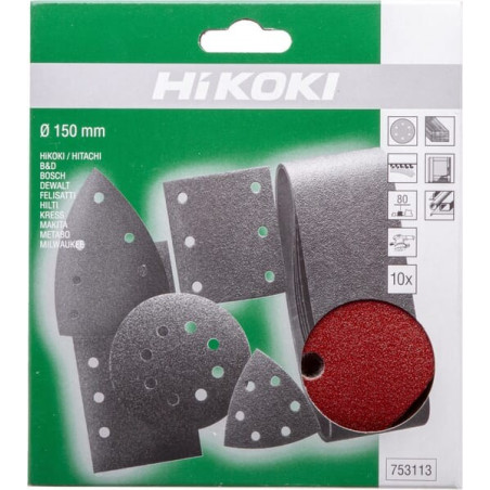 Disques abrasif diamètre 150mm HIKOKI 753113