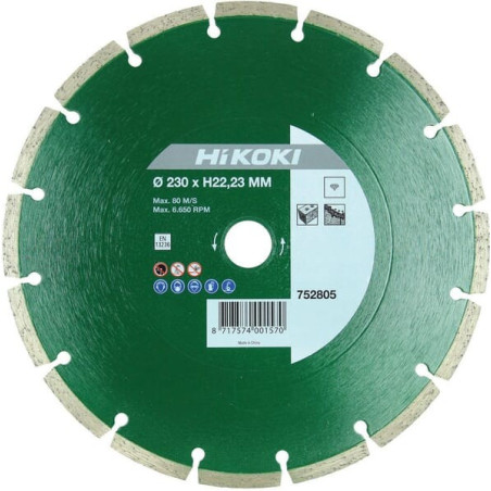 Disque diamant 150mm HIKOKI 752813