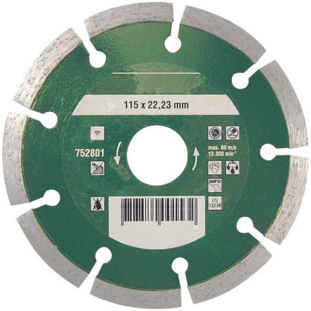 Disque diamant 115mm HIKOKI 752801