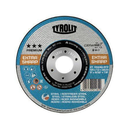 Disque abrasif TYROLIT 34387127