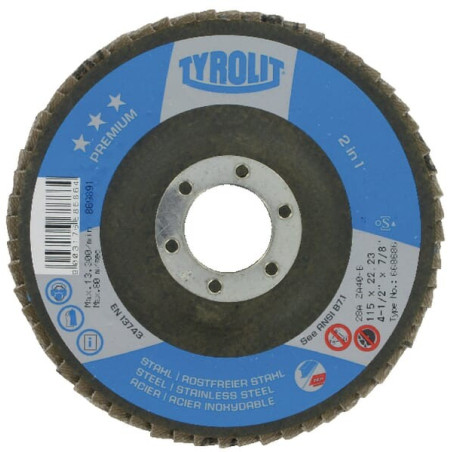 Disque abrasif à lamelles TYROLIT K192202