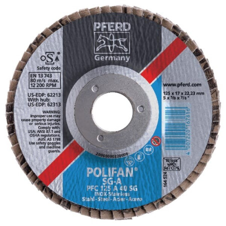 Disque abrasif à lamelles PFERD K11580