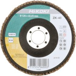 Disque abrasif à lamelles HIKOKI 4100111