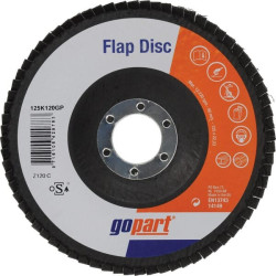 Disque abrasif à lamelles 125mm GOPART 125K120GP