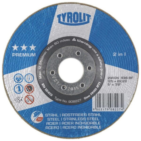 Disque à meuler TYROLIT BD115A60