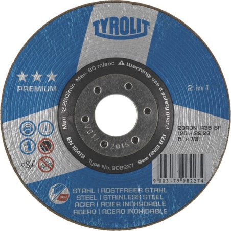 Disque à meuler TYROLIT BD115A60