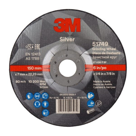 Disque à meuler 3M 7100141089