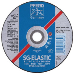 Disque à ébarber PFERD BD2307MPINOX