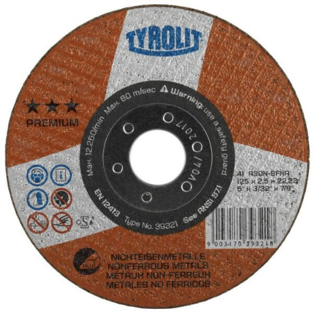 Disque à découper TYROLIT 39321