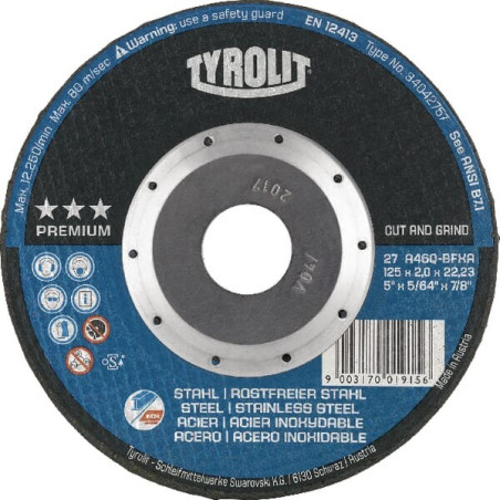 Disque à découper TYROLIT 34042757