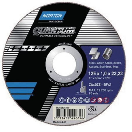 Disque à découper NORTON 66252920343
