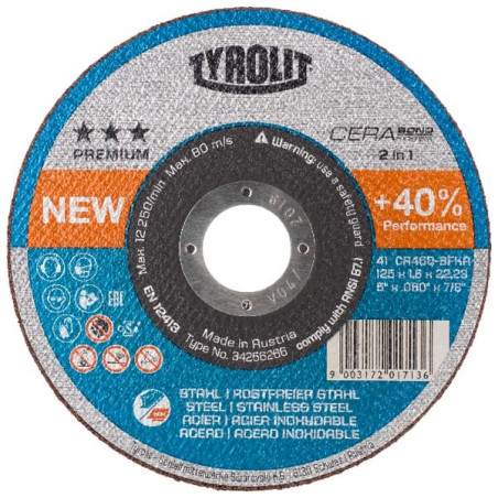 Disque à couper TYROLIT 34256266