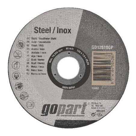 Disque à couper GOPART GD12510GP