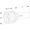 Demi-protection extérieur WALTERSCHEID PG201000A