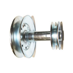 POULIE DOUBLE DE SORTIE MOTEUR AYP / HUSQVARNA 140186 - 532140186