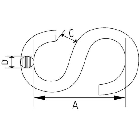 Crochet UNIVERSEL SH10