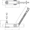 Cric d'atelier pneumatique COMPAC A4020C