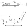 Cric d'atelier COMPAC C2TC