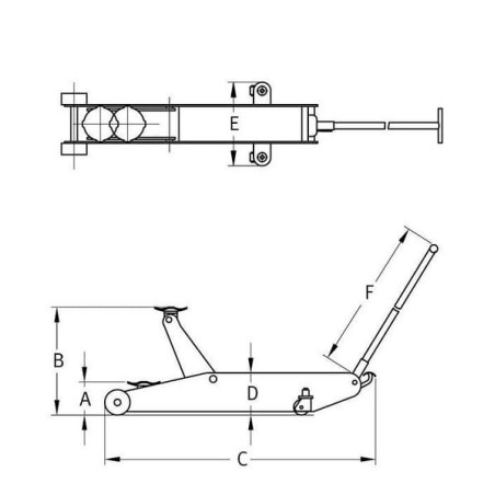 Cric d'atelier COMPAC C15TC