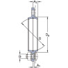 Coussinet de palier SKF 7500PFD52