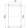 Couronne à aiguilles SKF K28X33X13