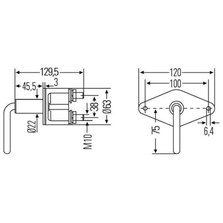 Coupe batterie 250A HELLA 6EK008458037