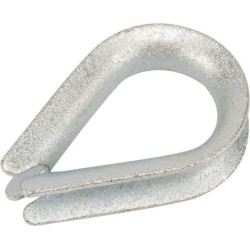 Cosse-coeur zingué 8mm UNIVERSEL WT08