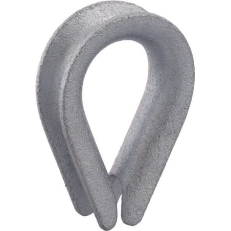 Cosse-coeur zingué 5mm UNIVERSEL WT05